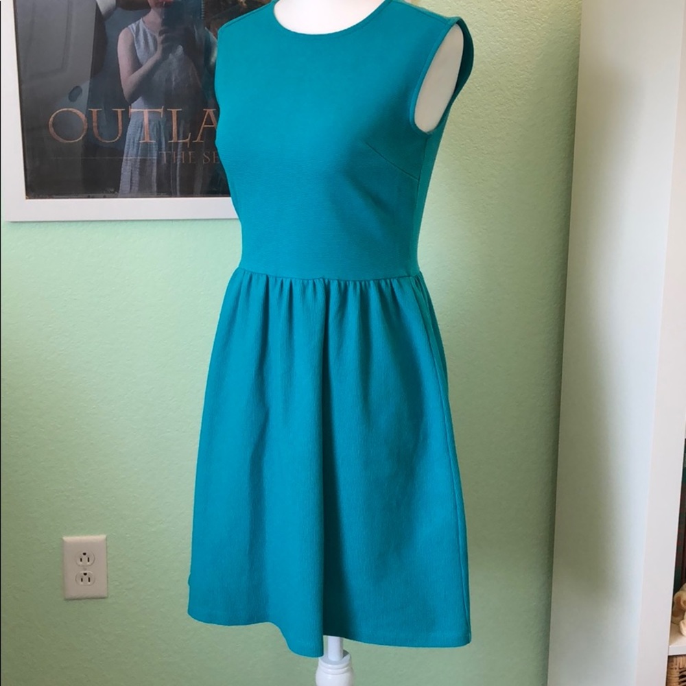 Loft Fit and Flare Sleeveless Dress
